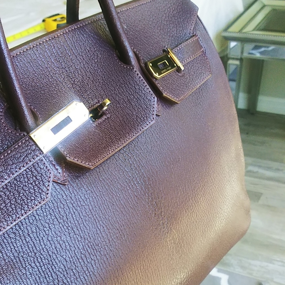 Hermes Birkin 40 Bag! in Eggplant color😍